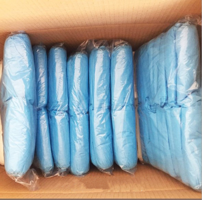 Anti Slip Dustproof 50gsm 5.7''x 6.69'' Non Woven Shoe Covers